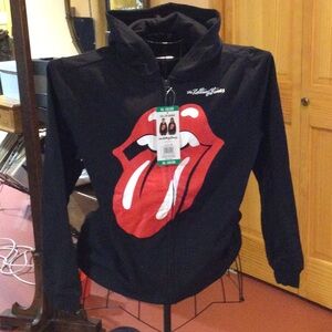 Rolling Stones Youth Full zip Hoodie, Nwt